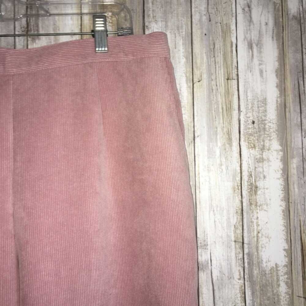 NWT Alfred Dunner Pink Straight Leg Pants - Picture 2 of 5